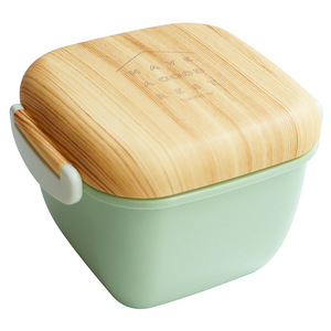 Bangduo Sandwich Meal <b>Box</b> Single Layer Plastic <b>Lunch</b> <b>Box</b> Large Size Rectangle Bento <b>Box</b> With Lid For Daily Use - Product Image 5