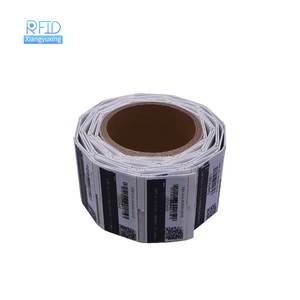 ISO 18000-6c <span class=keywords><strong>EPC</strong></span> gen2 có thể in PET chống kim loại <span class=keywords><strong>UHF</strong></span> RFID bọt Nhãn dán nhãn cho quản lý thiết bị - Product Image 2