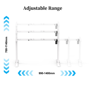 2sab2 (F) mạnh mẽ không chổi than đơn văn phòng động cơ điện có thể điều chỉnh chiều cao bảng đứng Bàn máy tính bàn điện - Product Image 3