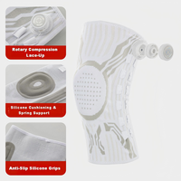 Genouillère de soutien avec coussinet en gel réglable pour la rotule et stabilisateurs latéraux, pour les douleurs articulaires, la remise en forme et la protection sportive