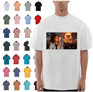 Camisetas de Calle de Alta Calidad, 100% Algodón, Impresión Personalizada, Fabricante de Ropa de Calle con Serigrafía - Product Image 1