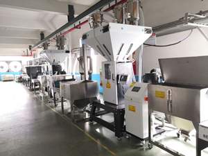 Misturador de Dosagem Gravimétrica Tipo V em Aço Inoxidável com Bomba PLC para Injeção Automática e Balança de Pesagem - Product Image 5