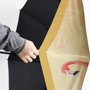 Premium Extra Large Wind Resistant UV Blocking Long Handle Business Rain Straight <b>Umbrella</b> Semi-<b>Automatic</b> Opening for - Product Image 5