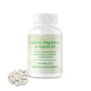 Suplemen Kalsium <span class=keywords><strong>Magnesium</strong></span> Seng D3 Terbaik untuk Mendukung Kesehatan Tulang 1000mg Tablet Suplemen Kalsium <span class=keywords><strong>Magnesium</strong></span> Seng D3 - Product Image 1