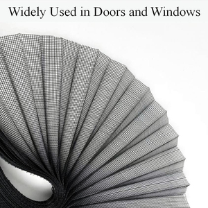 Jinwu nhà máy Polyester/PET/sợi thủy tinh/PP 18x18 lưới pleat lưới màn hình <span class=keywords><strong>plisse</strong></span> cho cửa có thể thu vào và cửa sổ - Product Image 3