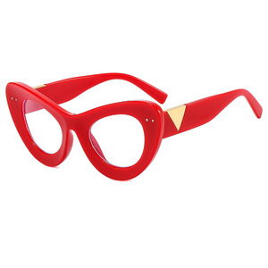 Lunettes de soleil œil de chat UV400 à monture complète, lunettes de protection solaire tendance pour femmes - Product Image 5