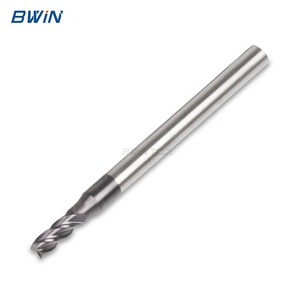 Großhandelspreis <span class=keywords><strong>3mm</strong></span> Schaftfräser CNC Voll-AlTiN-Beschichteter Massiver Wolframkarbid 4-Schneiden-Schaftfräser - Product Image 4