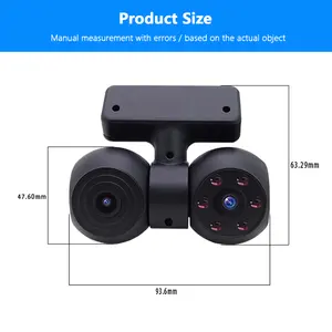 360赤外線自動USBデュアルカメラ