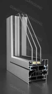 Đảm bảo chất lượng cửa sổ nhà thụ động ES95 loạt Ba cửa sổ kính cường lực thấp cho ngôi nhà - Product Image 2