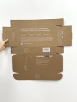 Prezzo di fabbrica basso Moq Kraft marrone cartone ondulato scatole di spedizione con il vostro Design sostenibile riciclato Mailer Box per l' E-commerce
