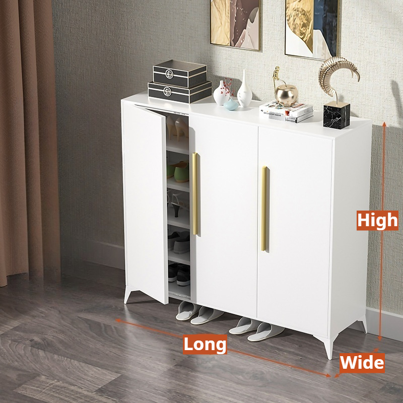 Elegante impugnatura bianca modello-100cm Tri-pieghevole