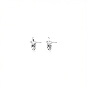 Boucles d'oreilles tendance DE PERLAS PE0609 pour femmes, bijoux de haute qualité - Product Image 3