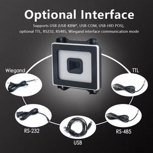 LONVILL фиксированное Крепление небольшой 2D Qr-код считыватель модуль Wiegand Usb <span class=keywords><strong>NFC</strong></span> проводной встроенный сканер штрих-кода - Product Image 5