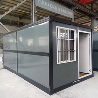 Vente directe d'usine portable 3 en 1 maison pliable conteneur petite maison pliante