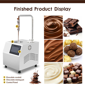 Machine à tempérer le chocolat 10 kg en acier inoxydable, machine électrique à faire fondre le chocolat pour <span class=keywords><strong>boulangerie</strong></span> et pâtisserie - Product Image 3