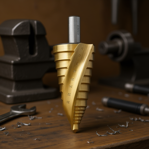 Juego de brocas escalonadas de 20 a 32 mm para perforación de metal - Product Image 3