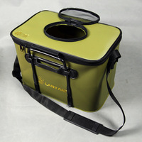 Boîte de pêche pliable et seau LOVITA EVA pour la pêche en mer, conteneur pour poissons vivants, fabriqué en Chine