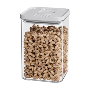 Grain &amp; Snack Moisture-Proof Plastic <strong>Storage</strong> <strong>Jar</strong> <strong>Kitchen</strong> Food Grade <strong>Storage</strong> Box with Press-Type Technique <strong>for</strong> Spice <strong>Storage</strong> - Product Image 1