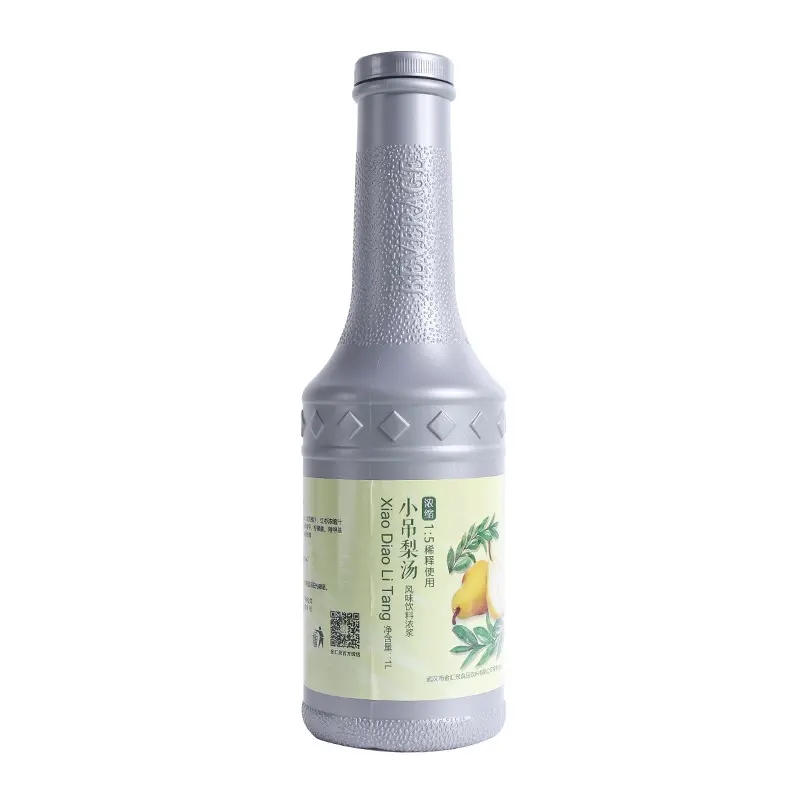 Nouveauté neige poire saveur sirop fruits thé concentré pour boisson bulle thé Cocktail ODM OEM