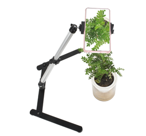 Soporte de proyector de fotos con abrazadera de teléfono, soporte de teléfono móvil de montaje superior - Product Image 4