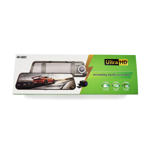 10 pouces 4K <span class=keywords><strong>voiture</strong></span> Dash Cam écran tactile rétroviseur sans fil WIFI <span class=keywords><strong>voiture</strong></span> streaming média Auto vidéo enregistrement Wifi <span class=keywords><strong>voiture</strong></span> DVR - Product Image 3