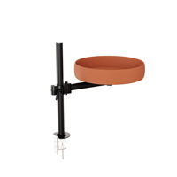 Lit de bureau pour chat, 360 °   Nid de chat pour bureau rotatif et réglable en hauteur, lit pour chat avec housse amovible et lavable
