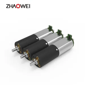 Zhaowei 새로운 디자인 맞춤형 12v 24v 20MM 유성 기어 박스 모터 5kgf.cm 브러시리스 기어 모터 용 전기 자전거 배터리 loc
