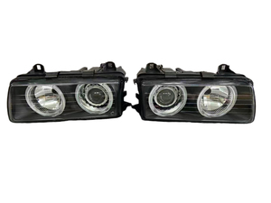 Faros Delanteros para <span class=keywords><strong>E36</strong></span> con Ojo <span class=keywords><strong>de</strong></span> Ángel - Product Image 6