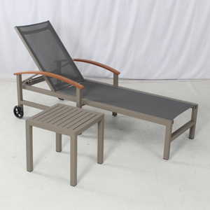 Tumbona Moderna de Aluminio de Primera Calidad, Resistente, Tipo Hotel, para Uso en Exteriores, <span class=keywords><strong>Playa</strong></span>, <span class=keywords><strong>Piscina</strong></span>, Terraza, Villa de Lujo, Spa - Product Image 4
