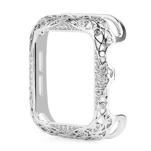 Coque de luxe en cuivre sculpté Tschick pour <span class=keywords><strong>Apple</strong></span> <span class=keywords><strong>Watch</strong></span> 44/40 mm 42/38 mm, avec strass, pour iWatch Series 7 <span class=keywords><strong>SE</strong></span>/6/5 45 mm 41 mm - Product Image 4