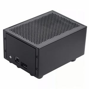 Electronic Enclosure Mini PC Case Powder Coated Steel Perforated Bending Desktop Computer Custom OEM Factory Manufacturer - Product Image 6