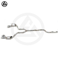 Échappement CSZ de haute qualité pour Mercedes Benz C180 C200 C250 W204 1.8T 2008-2014, silencieux à soupapes avec commande à distance Valvetronic
