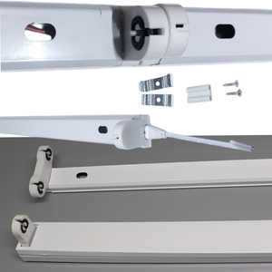 Nhà Máy Bán buôn Chất lượng cao đèn đồ đạc 1.2m cho LED ống T8 T5 có thể liên kết nam nữ Cổng nối T8 Ống ánh sáng lịch thi đấu - Product Image 1