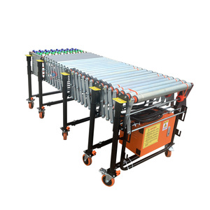Güç genişletilebilir ve katlanabilir konveyör olmadan yerçekimi rulo teleskopik kemer yüksek kalite - Product Image 6