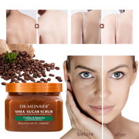 Gommage pour le corps Bain douche Gommage exfoliant pour le corps Hydratant Blanchissant pour toutes les peaux Nettoyage au sel de mer Gommage corporel aux fruits bio