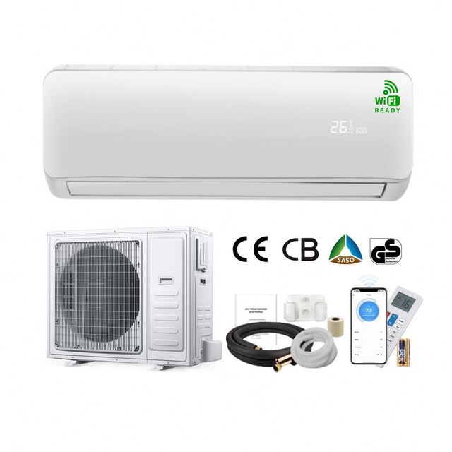 1.5Hp 12000BTU R32 Inverter Type Split Wall Mounted Compressor 110V 60Hz Air Conditioner for Household and Hotel Use
