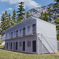 Maisonnette préfabriquée en conteneur, directement de l'usine, isolée, pour cabane d'été, appartement, école, salon, chambre, cuisine, entrée, café 1