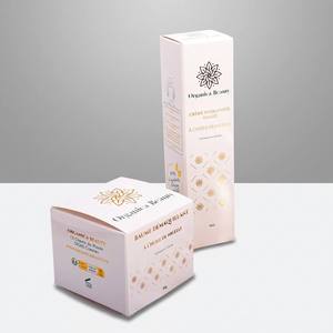 Scatola Cosmetica di Lusso Personalizzata con Stampa, Confezione in Carta Ecologica Testurizzata con Dettagli in Rilievo - Product Image 3