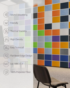 Âm thanh hấp thụ Tiếng Ồn Giảm âm thanh giảm bọt cho tường cửa văn phòng bảng cách âm - Product Image 3