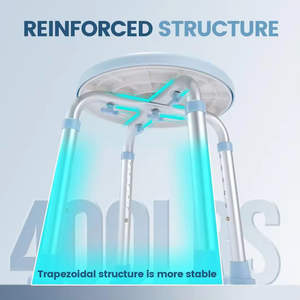 เก้าอี้อาบน้ำแบบหมุนได้360องศาม้านั่งอเนกประสงค์ปรับได้การสร้างต้นแบบการหล่อตายแบบกำหนดเอง CNC - Product Image 6