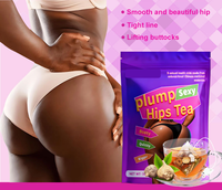 Sachets de thé personnalisés avec logo 3g*30 – Thé aux herbes pour des hanches galbées avec Maca – Bien-être naturel – Soutien à la forme des fesses – Qualité alimentaire pour adultes