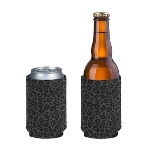 Funda Aislante para Latas de Bebidas Crazy Bison, Personalizada/Al Por Mayor, de Fibra de Poliéster, Elegante, Plegable, Duradera, para Abrir Fácilmente - Product Image 6