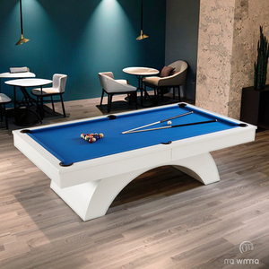 Chuyên Nghiệp Hiện Đại 9 Chân United Bàn Hồ Bơi Snooker Billiard Slate Top Tùy Chỉnh Rắn Gỗ Cao Su Bóng Trở Lại Tính Năng Bao Gồm - Product Image 3
