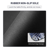 Tapis de souris de jeu personnalisé avec base en caoutchouc antidérapante, taille et couleur personnalisables, en stock pour la maison et le bureau