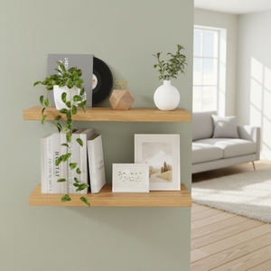 <span class=keywords><strong>Étagère</strong></span> murale flottante en bois <span class=keywords><strong>de</strong></span> haute qualité, vente directe d'usine, pour le rangement à la maison, dans le salon ou la chambre. - Product Image 4