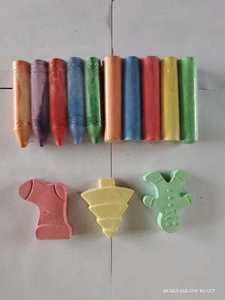 Écologique sans poussière écoliers enfants dessin Logo personnalisé baril en plastique Jumbo trottoir paillettes craies - Product Image 3