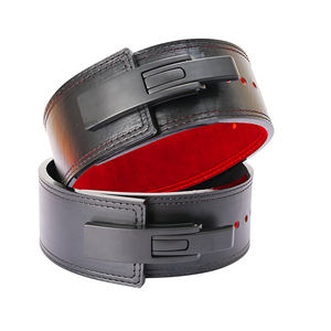 Cinturón de levantamiento de pesas de cuero de vaca con logotipo personalizado ajustable, soporte de 13 mm, cinturón de levantamiento de pesas para gimnasio - Product Image 1