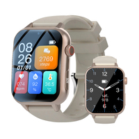 Montre connectée senior A80 avec grand écran HD de 1,83 pouce, étanche IP67, 10 jours d'autonomie, GPS, SOS, suivi de santé, pour maison de retraite