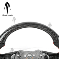 Volant personnalisé en fibre de carbone avec LED pour JEEP Wrangler Grand Cherokee, volant de course convertible