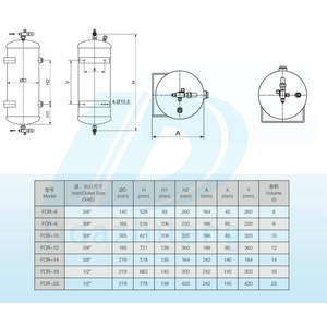 Unidad de Refrigeración Fask PARA/W-6/8/10, Tanque de Almacenamiento de Aceite Vertical/Horizontal, Equipo de Almacenamiento en Frío - Product Image 2